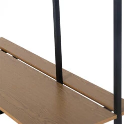 Giga Meubel Halbankje Metaal - Kapstok - 50x45x180cm - Helsinki -Leenbakker Winkel 1000038329 0103