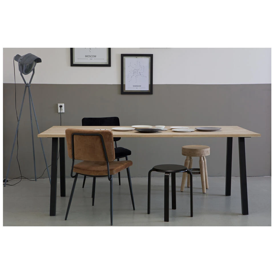 WOOOD Tablo A Poot Kd 1 Stuks - Metaal - Zwart - 72x79x10 4 WOOOD Tablo A Poot Kd 1 Stuks - Metaal - Zwart - 72x79x10 - Afbeelding 4