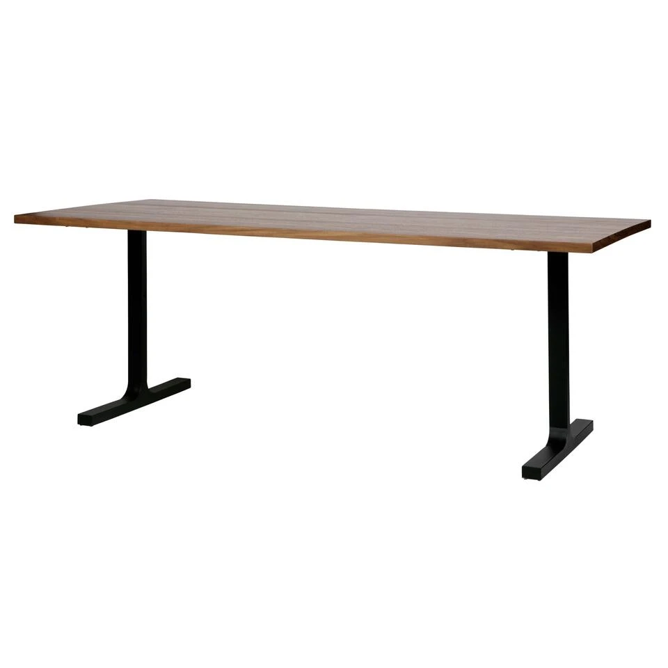 WOOOD Tablo T-poot - Metaal - Zwart - Set Van 2 2 WOOOD Tablo T-poot - Metaal - Zwart - Set Van 2 - Afbeelding 2