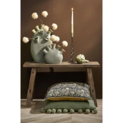 Mica Decorations Bold Houten Bankje - L80 Cm - Gerecycled Hout -Leenbakker Winkel 1000040808 0111