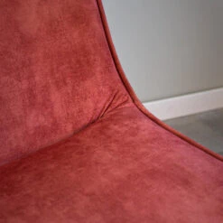 Fauteuil Lowen Velvet Roze - Stof - Roze -Leenbakker Winkel 1000041960 0103