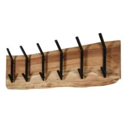 Hoyz - Kapstok Edge Met 12 Haken - Grijs - Wandkapstok