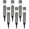 Pro Garden Tuinverlichting Prikspotjes - Set 6 Stuks - Solar - 23 Cm