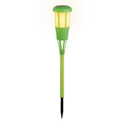 Lumineo Tuinfakkel - Solar - Groen - 61 Cm