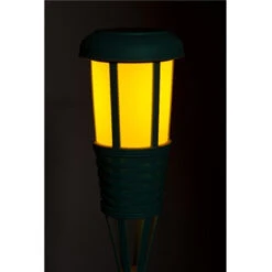Lumineo Tuinfakkel - Solar - Zeegroen - 61 Cm -Leenbakker Winkel 1000043584 0102