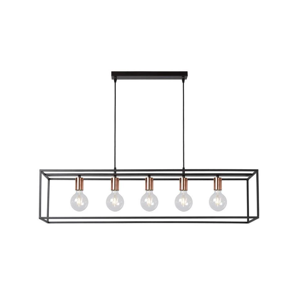 Lucide ARTHUR Hanglamp - Zwart 1 Lucide ARTHUR Hanglamp - Zwart