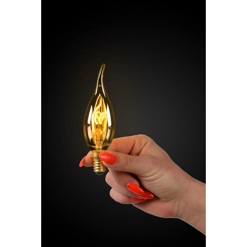 Lucide CT35 Filament Lamp - Amber 2 Lucide CT35 Filament Lamp - Amber - Afbeelding 2