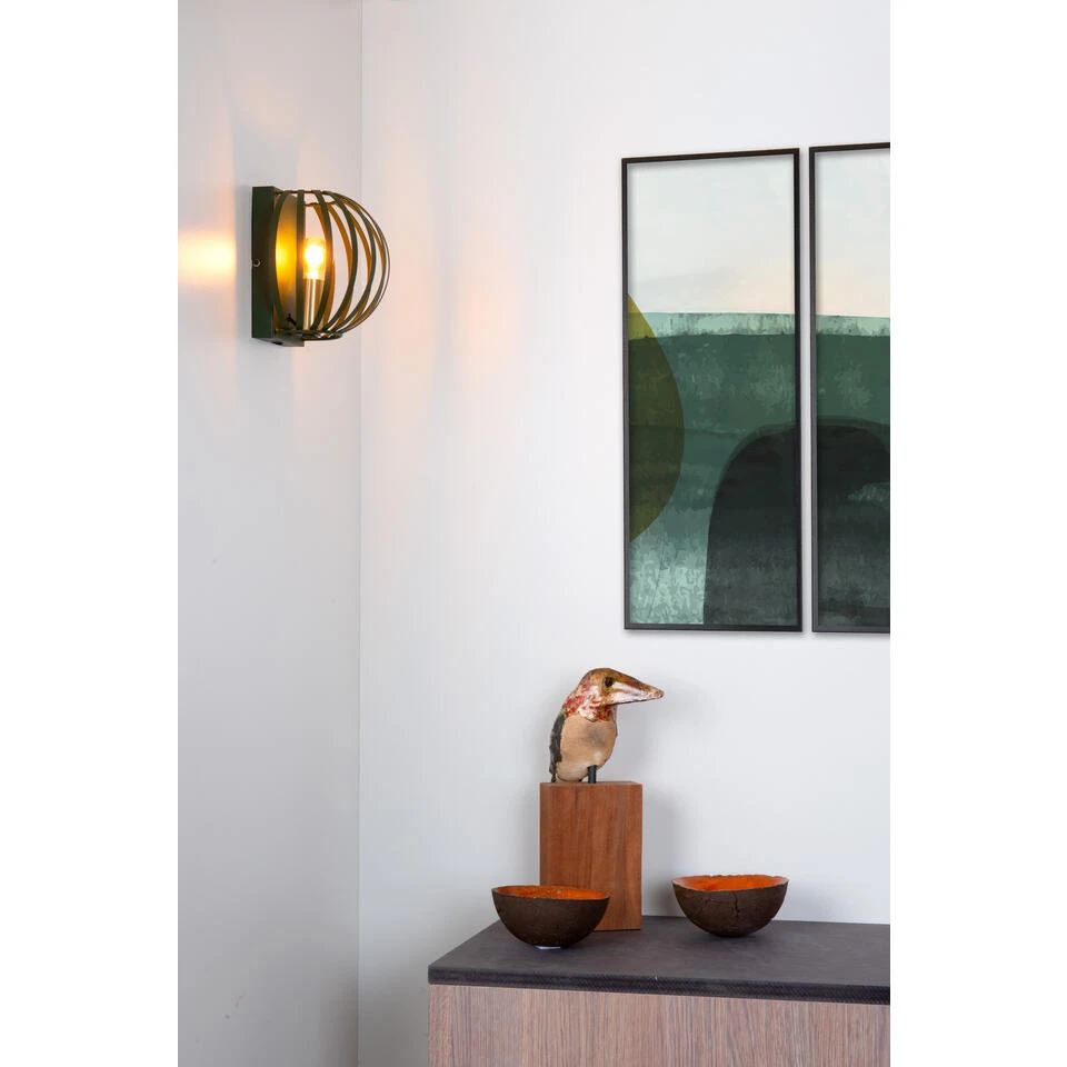 Lucide MANUELA Wandlamp - Groen 2 Lucide MANUELA Wandlamp - Groen - Afbeelding 2
