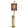 Lucide EXTRAVAGANZA MISS TALL Vloerlamp - Mat Goud / Messing