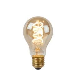 Lucide A60 Fil. Lamp-FumÃ©-LED Dimb.-1xE27-5W-2200K