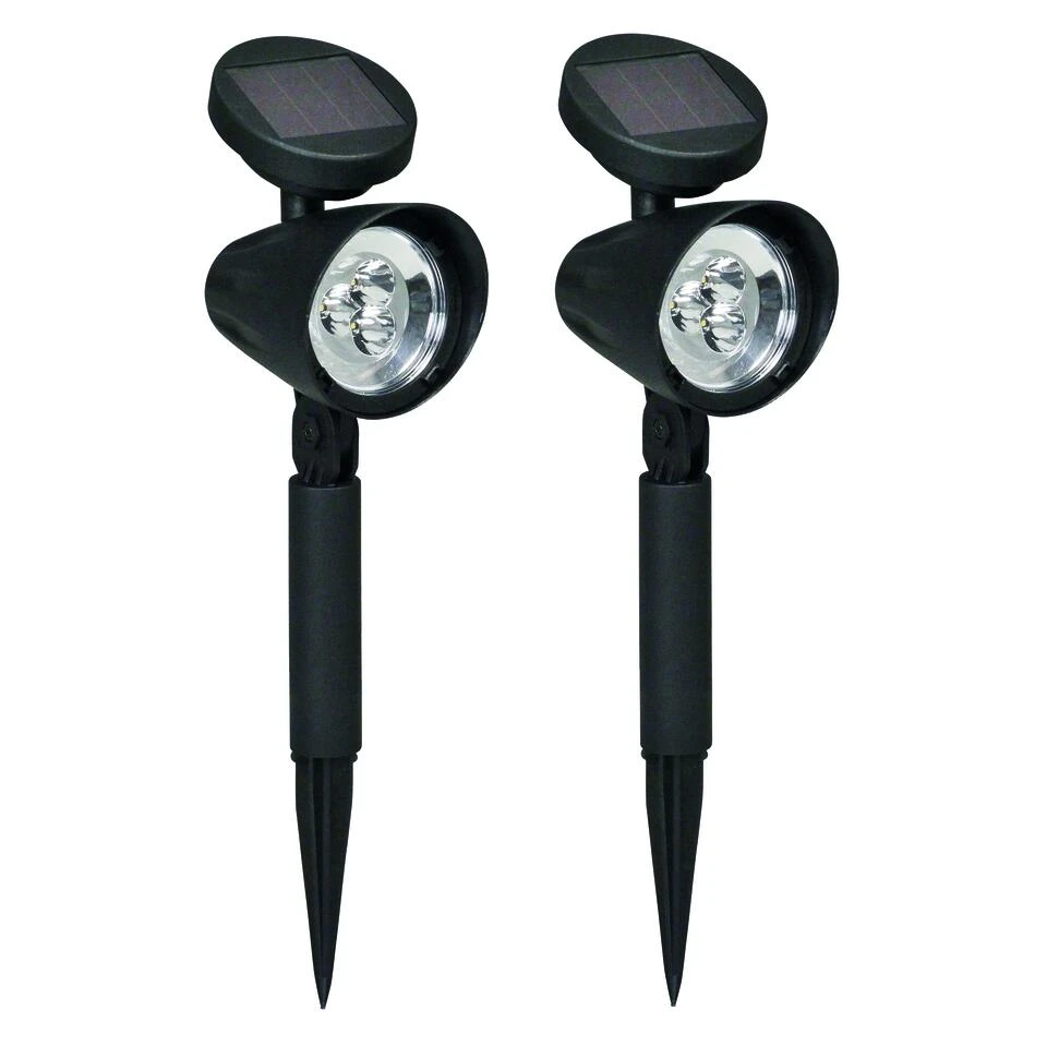 Luxform Lazise Prikspot Set Van 2 - 5LM - Solar 1 Luxform Lazise Prikspot Set Van 2 - 5LM - Solar