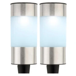 Lumineo Prikspot - Solar - Zilverkleurig - 14 Cm -Leenbakker Winkel 1000046139 0102