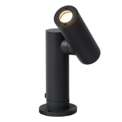 Lucide TATUM - Tuinspot Buiten - LED - 1x4,5W 3000K - IP65 - Antraciet -Leenbakker Winkel 1000046886 0102