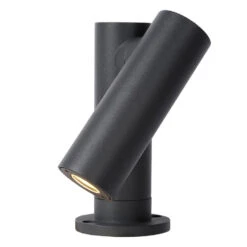 Lucide TATUM - Tuinspot Buiten - LED - 1x4,5W 3000K - IP65 - Antraciet -Leenbakker Winkel 1000046886 0103