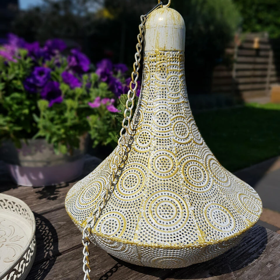 Luxform Marrakech Tafel En Hanglamp - Met Timerfunctie - Batterij 2 Luxform Marrakech Tafel En Hanglamp - Met Timerfunctie - Batterij - Afbeelding 2