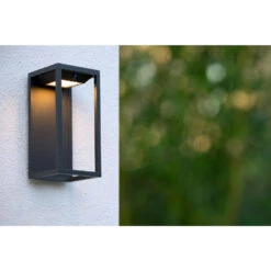 Lucide TENSO SOLAR Wandlamp - Antraciet -Leenbakker Winkel 1000047848 0103