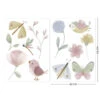 Little Dutch - Luxe Muurstickers - Flowers & Butterflies - 2x 42x30cm