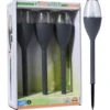 Pro Garden Prikspotjes - 3 Stuks - Zwart - Solar - LED - 31 Cm