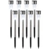Tuinverlichting Prikspotjes - 8 Stuks - Solar - 36 Cm