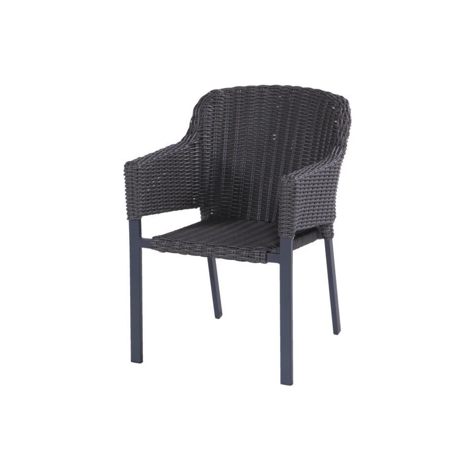 Hartman Cairo Tuinstoel Xerix - Grey - Inclusief Kussen 1 Hartman Cairo Tuinstoel Xerix - Grey - Inclusief Kussen