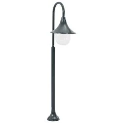 VidaXL Paalverlichting Tuin E27 120 Cm Aluminium Donkergroen