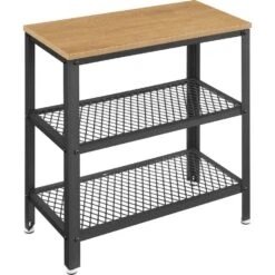 O'DADDY® Wandtafel - Sidetable Industrieel - 60x30x60 - Mangohout