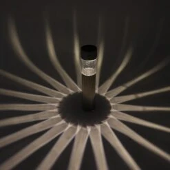 Orange85 Tuinverlichting Fakkels Solar Op Zonneenergie Zilver 6 Stuks RVS -Leenbakker Winkel 1000051580 0111