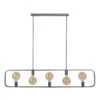 Hoyz - Hanglamp Strip - 5 Lichtpunten - 130x25x150 - Grijs
