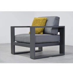 Garden Impressions Plaza Lounge Tuinstoel - Donker Grijs -Leenbakker Winkel 1000052950 0103