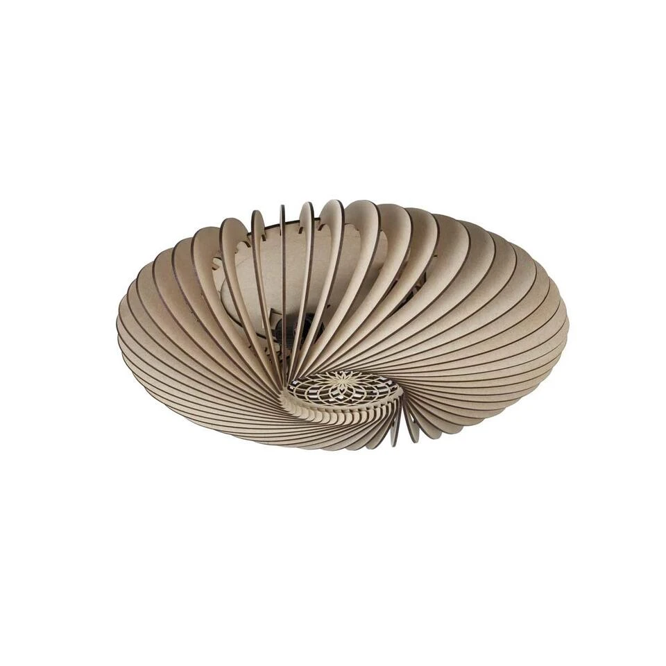 Blij Design Plafondlamp Swan - 2 Lichts - 36 X13 Cm - Beige 1 Blij Design Plafondlamp Swan - 2 Lichts - 36 X13 Cm - Beige