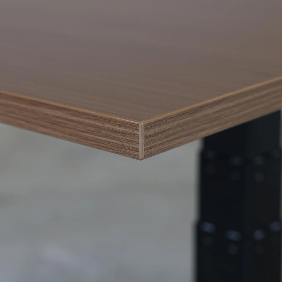 Elektrisch Verstelbaar Duo Bureau - 160x80 Cm - Two Dual Motor - Zwart / Donker 4 Elektrisch Verstelbaar Duo Bureau - 160x80 Cm - Two Dual Motor - Zwart / Donker - Afbeelding 4