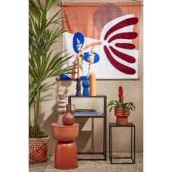 Mica Decorations Kaars - H25 X Ø7 Cm - Oranje -Leenbakker Winkel 1000057519 0110