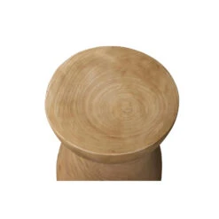 WOOOD Kruk Bink - Hout - Naturel - 40x28x28 -Leenbakker Winkel 1000057582 0103