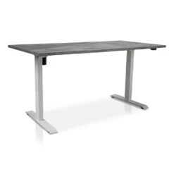 MRC EASY Elektrisch ARBO Zit-sta Bureau - 160x80cm - Wit - Betonlook