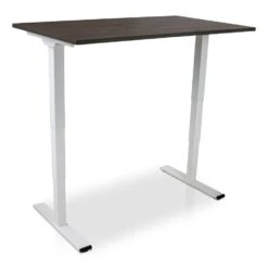 MRC COMFORT Elektrisch ARBO Zit-sta Bureau - 140x80cm - Wit - Bruin Eiken -Leenbakker Winkel 1000058396 0102