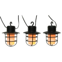 Decoris Lichtsnoer - Solar - Kunststof - 6 Lampjes - 200 Cm