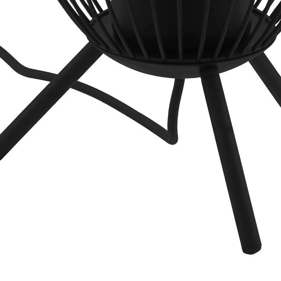 EGLO Fusignano Tafellamp Buiten - E27 - 41 Cm - Zwart/Wit 3 EGLO Fusignano Tafellamp Buiten - E27 - 41 Cm - Zwart/Wit - Afbeelding 3