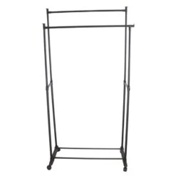 Orange85 Kledingrek Dubbel Op Wieltjes Zwart Metaal Garderoberek 7 Orange85 Kledingrek Dubbel Op Wieltjes Zwart Metaal Garderoberek -Leenbakker Winkel 1000068871 0111
