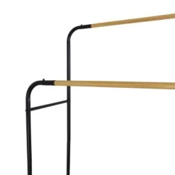 Orange85 Kledingrek Dubbel Zwart Metaal Garderoberek 6 Orange85 Kledingrek Dubbel Zwart Metaal Garderoberek -Leenbakker Winkel 1000068875 0111