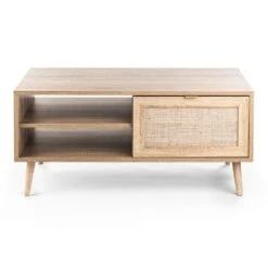 Benjamin Salontafel MDF - Rotan - Bruin