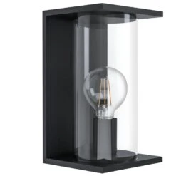 EGLO Cascinetta Wandlamp Voor buiten - E27 - IP44 - Zwart