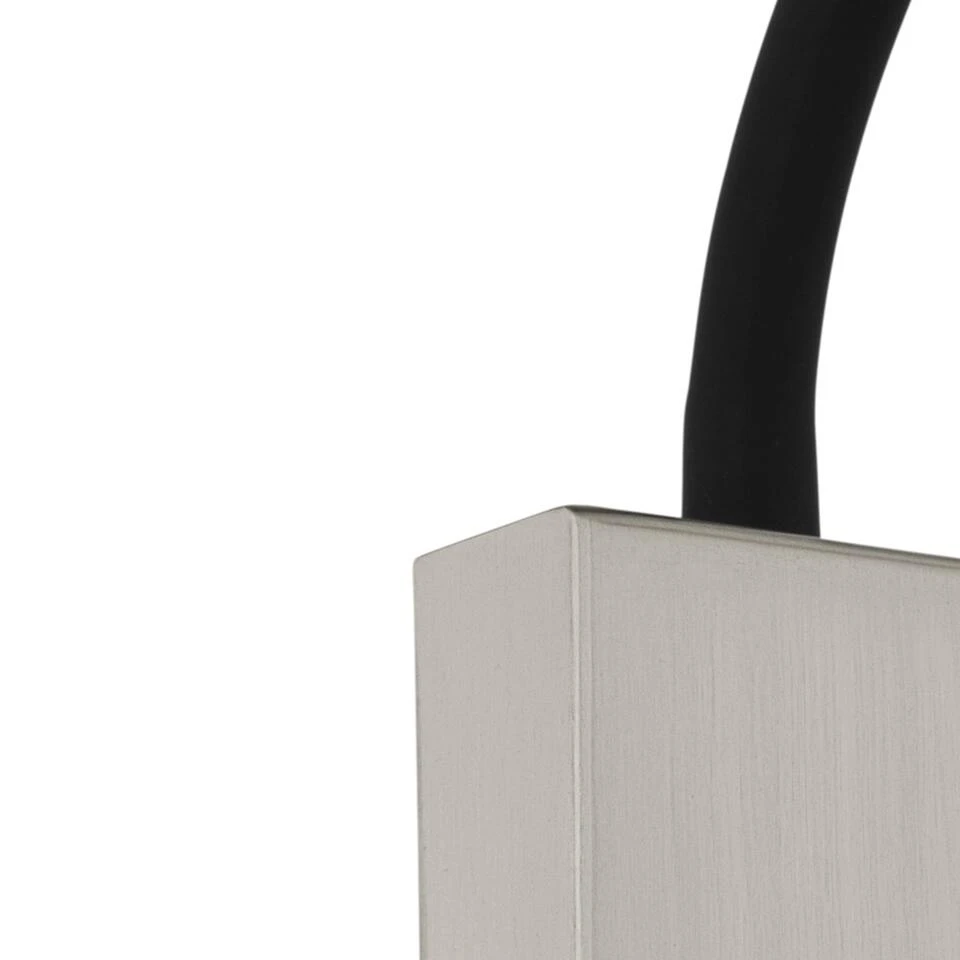 EGLO Tazzoli Wandlamp - LED - 450lm - Nikkel-mat 2 EGLO Tazzoli Wandlamp - LED - 450lm - Nikkel-mat - Afbeelding 2