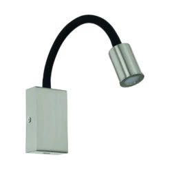 EGLO Tazzoli Wandlamp - LED - 450lm - Nikkel-mat