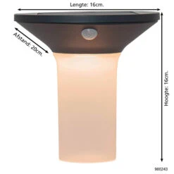 EGLO Corbezzola Wandlamp Buiten - LED - 16 cm - Sensor - Grafiet/Wit 7 EGLO Corbezzola Wandlamp Buiten - LED - 16 cm - Sensor - Grafiet/Wit -Leenbakker Winkel 1000070112 0103