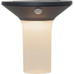 EGLO Corbezzola Wandlamp Buiten - LED - 16 cm - Sensor - Grafiet/Wit