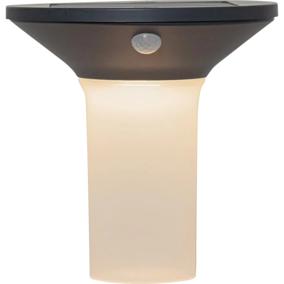 EGLO Corbezzola Wandlamp Buiten - LED - 16 cm - Sensor - Grafiet/Wit 1 EGLO Corbezzola Wandlamp Buiten - LED - 16 cm - Sensor - Grafiet/Wit