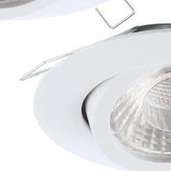 EGLO Tedo 1 - Inbouwspot - 3 Lichts - Wit -Leenbakker Winkel 1000070412 0101
