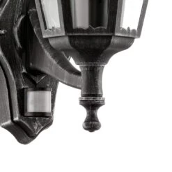 EGLO Navedo Wandlamp Buiten - E27 - 42,5 cm - Sensor - Zwart 6 EGLO Navedo Wandlamp Buiten - E27 - 42,5 cm - Sensor - Zwart -Leenbakker Winkel 1000070425 0102