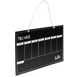 QUVIO Memobord Krijt Met Weekagenda -Leenbakker Winkel 1000071627 0102