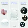 LYVION Make-up Spiegel Met Led Bulbs Wit